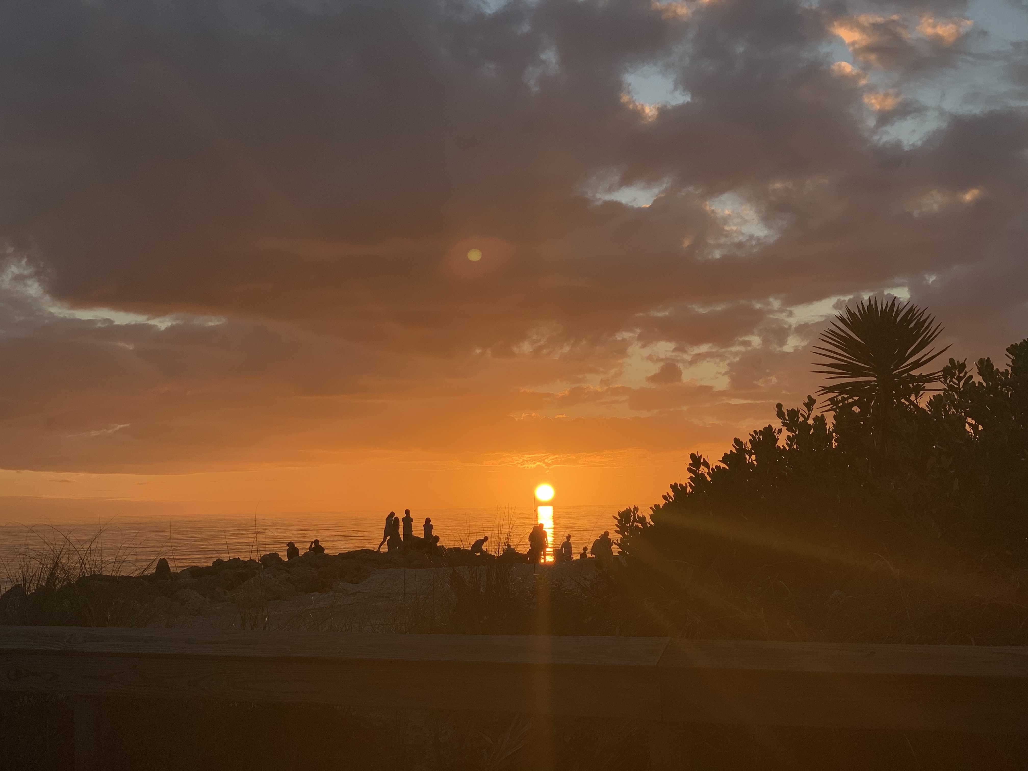 Stunning sunset at Captiva Island, Florida